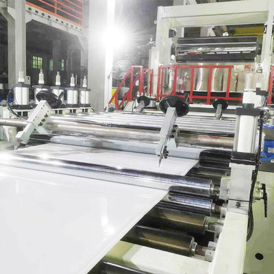 PET Bottle Flakes Extrusion Line , Biodegradable Transparent Blister PET Sheet Extruder