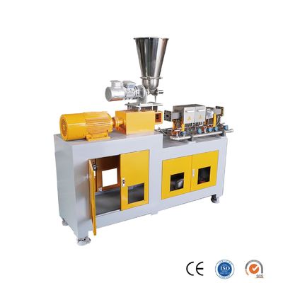Laboratory Plastic Coaxial Rotary Twin Screw Granulator Machine