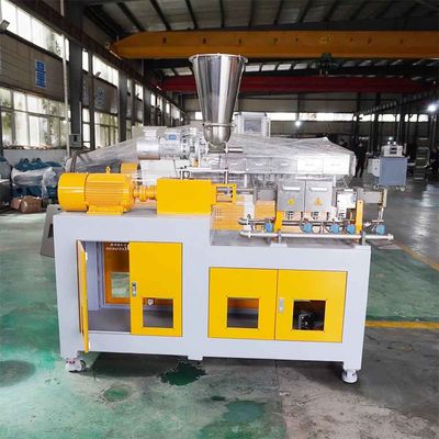 Laboratory Plastic Coaxial Rotary Twin Screw Granulator Machine
