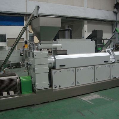 Two Stage Plastic Extruder For Recycling Waste EPS Scraps